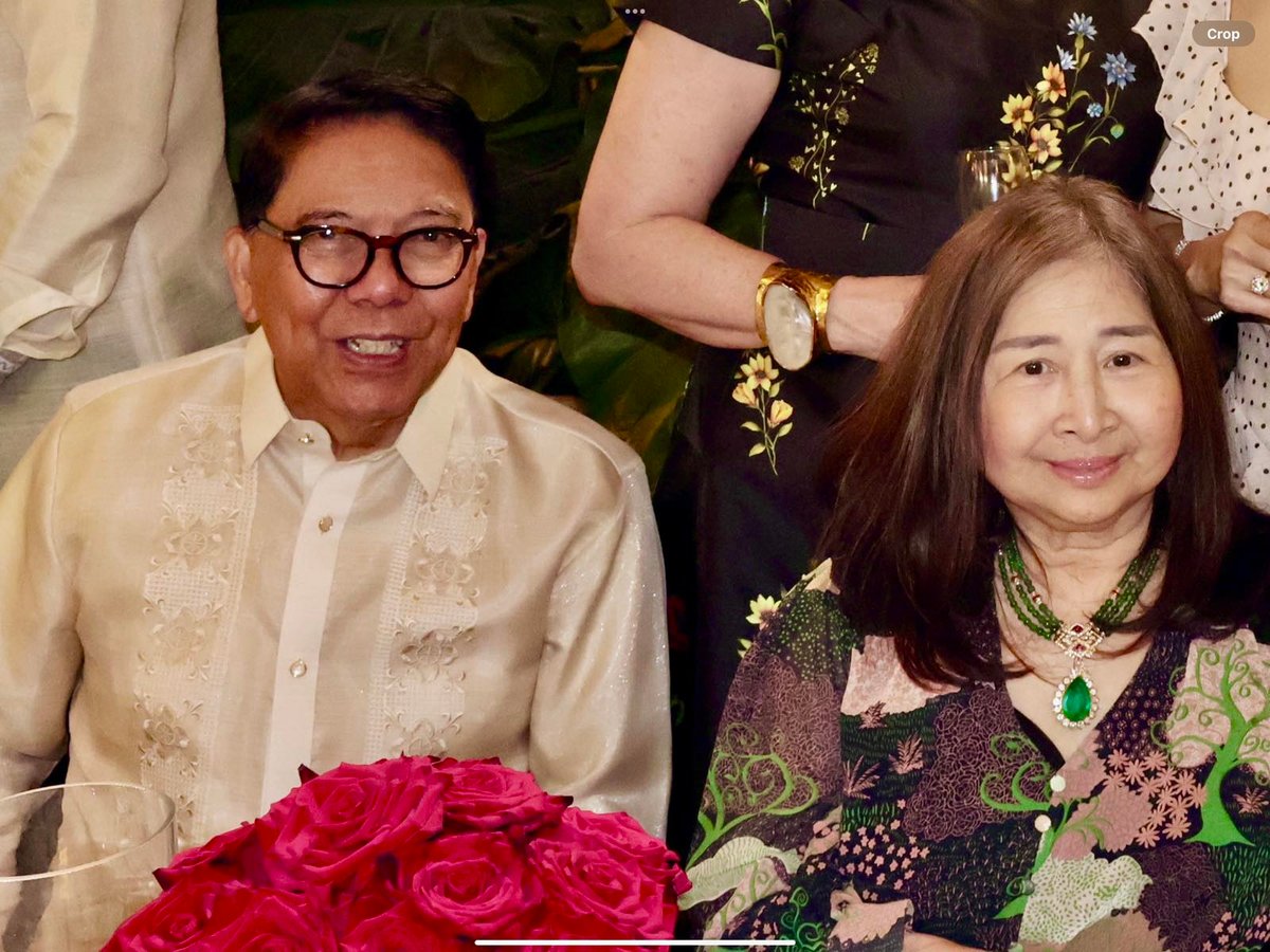 Joey Antonio and wife Hilda.